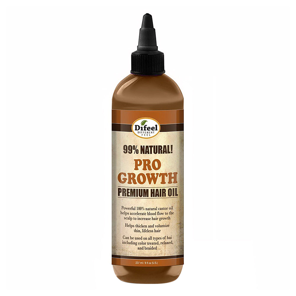 Difeel Hair Growth Natural Pro Growth Premium Hair Oil Nourishing 8Oz (237ml)