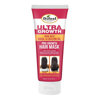 Difeel Ultra Growth Basil and Castor Oil Pro Growth Hair Mask, 8 Oz