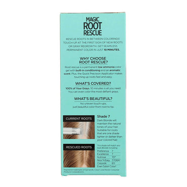 LOreal Paris Magic Root Rescue Permanent Hair Color Kit, 7 Dark Blonde, 1 Ea