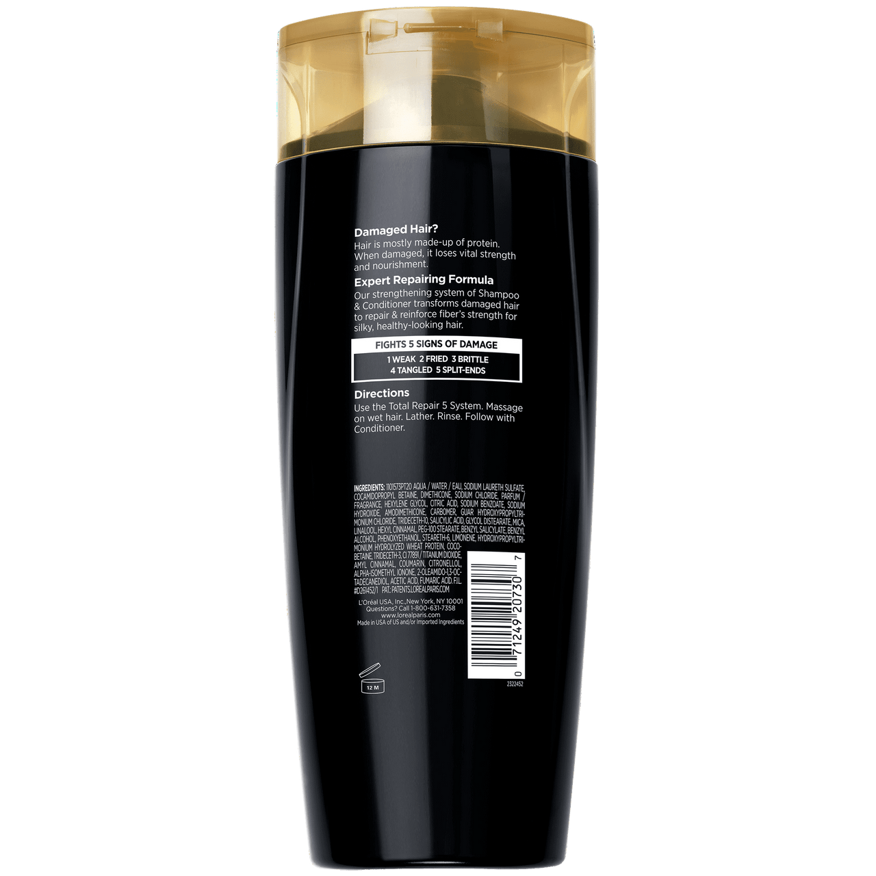 Loreal Paris Advanced Haircare Total Repair 5 Restoring Shampoo - 12.6 Oz