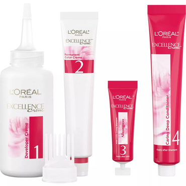 L'Oreal Paris Excellence Creme 5G Medium Golden Brown Hair Color, 1 Ea