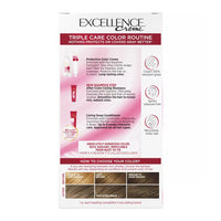 LOreal Paris Excellence Creme Triple Care Permanent Hair Color, 6A Light Ash Brown, 1 Ea