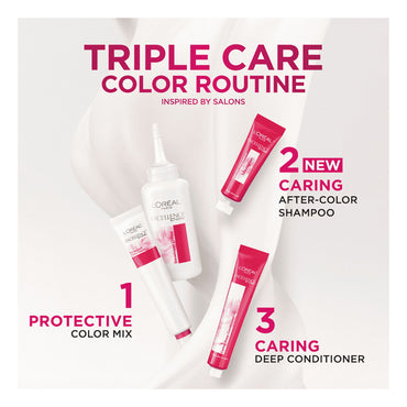 Loreal Excellence Triple Protection Hair Color Creme, 7G Dark Golden Blonde, 1 Ea