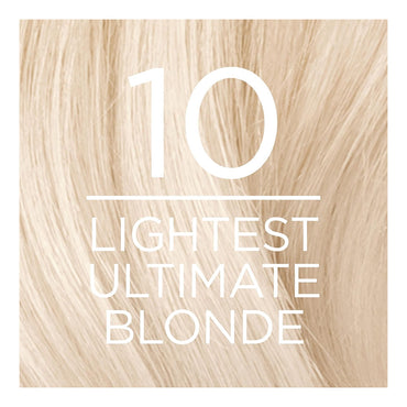 Loreal Excellence Triple Protection Hair Color Creme, 10 Lightest Ultimate Blonde, 1 Ea