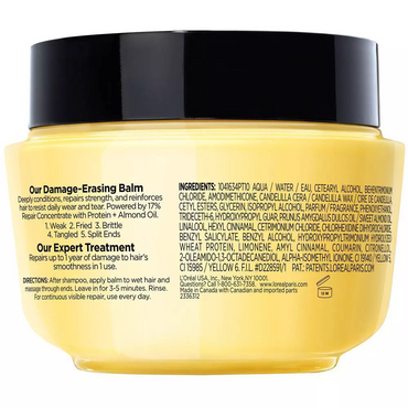 Loreal Paris Advanced Haircare Total Repair 5 Damage Erasing Balm, 8.5 Oz