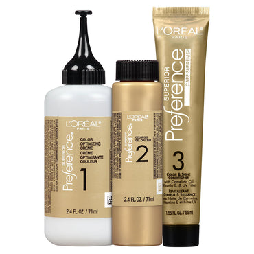 Loreal Superior Preference Hair Color, Medium Ash Brown #5A - 1 Ea