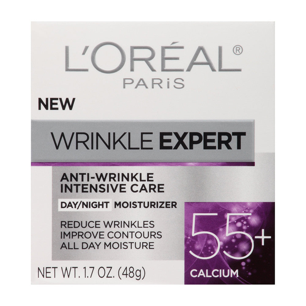 LOreal Paris Wrinkle Expert 55 Plus Moisturizer, 1.7 Oz