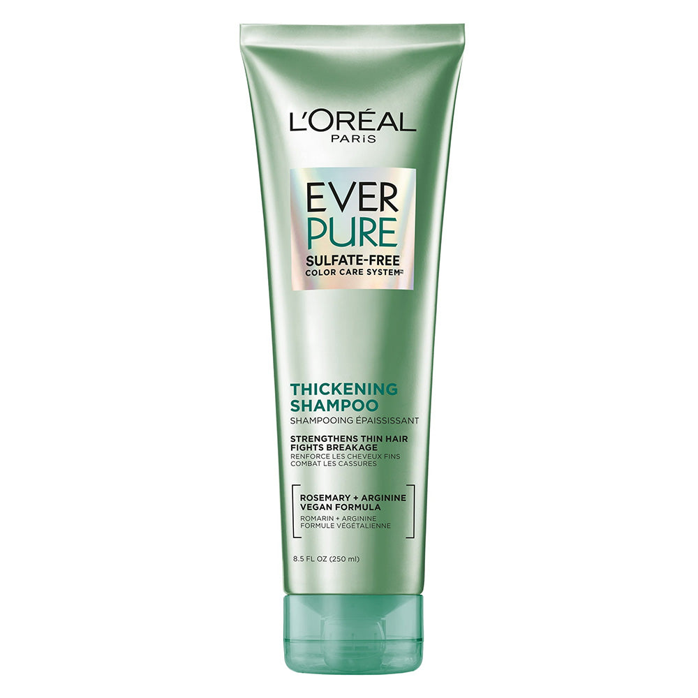 Loreal Paris EverPure Sulfate Free Thickening Hair Shampoo 8.5Oz (250ml)