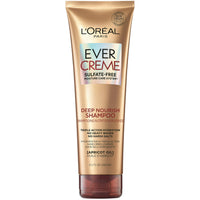 Loreal Paris Ever Creme Deep Nourish Shampoo, Triple Action Hyrdration, 8.5 Oz