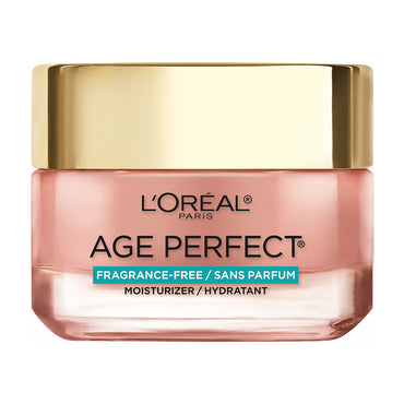 LOreal Paris Age Perfect Rosy Tone Moisturizer, Healthy Skin Tone, Fragrance Free, 1.7 Oz