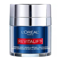 LOreal Paris Revitalift Pressed Night Moisturizer With Retinol and Niacinamide, 1.7 Oz