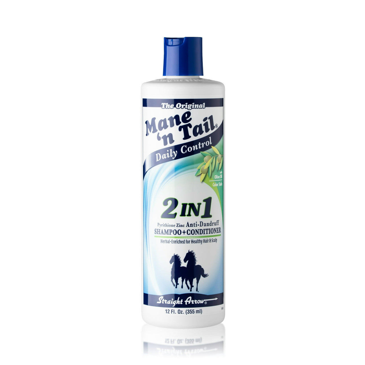 Mane N Tail Daily Control 2 In 1 Anti-Dandruff Shampoo and Conditioner, 12 Oz