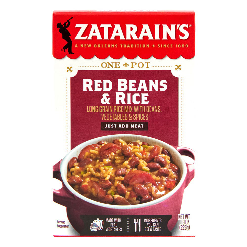 Zatarain's Red Beans and Rice Dinner Mix Vegetables and Spices 8Oz