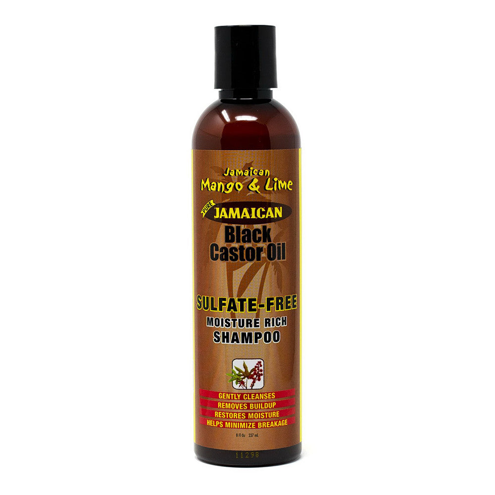 Jamaican Mango and Lime Black Castor Oil Moisture Rich Shampoo, 8 Oz