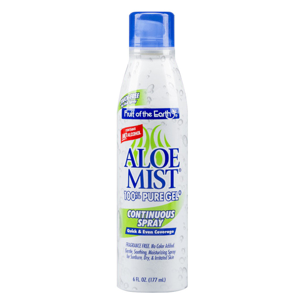 Fruit Of The Earth Aloe Vera After Sun Clear Gel, 6 Oz