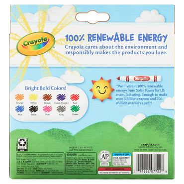 Crayola Broad Line Markers, Classic Colors - 10 Count