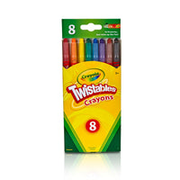 Crayola Twistable Crayola Crayons, Non Toxic, 8 Ea