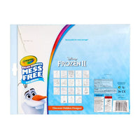 Crayola Color Wonder Mess Free Frozen2 Coloring Pages, 18 Pages 5 Markers, 1 Ea