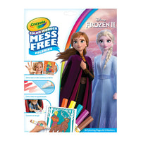 Crayola Color Wonder Mess Free Frozen2 Coloring Pages, 18 Pages 5 Markers, 1 Ea