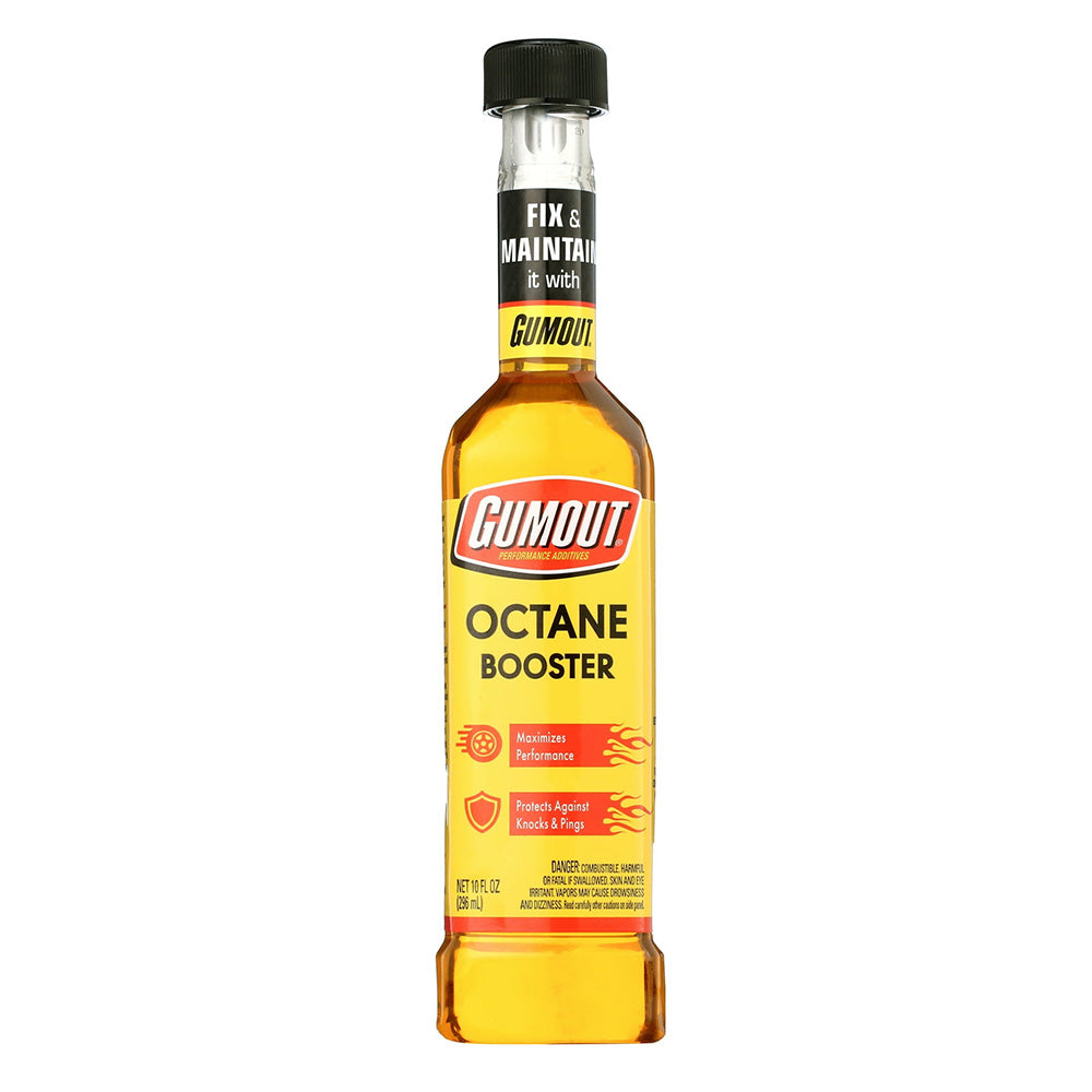 Gumout Octane Booster Boosts Octane Improves Power and Reduces Knocking 10Oz (296ml)