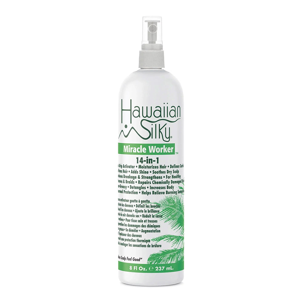 Hawaiian Silky 14-In-1 Miracle Worker Hair Moisturize, 8 Oz