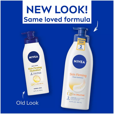 Nivea Skin Firming Hydration Body Lotion, 16.9 Oz