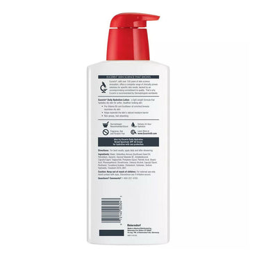Eucerin Daily Replenishing Moisturizing Lotion, 16.9 Oz