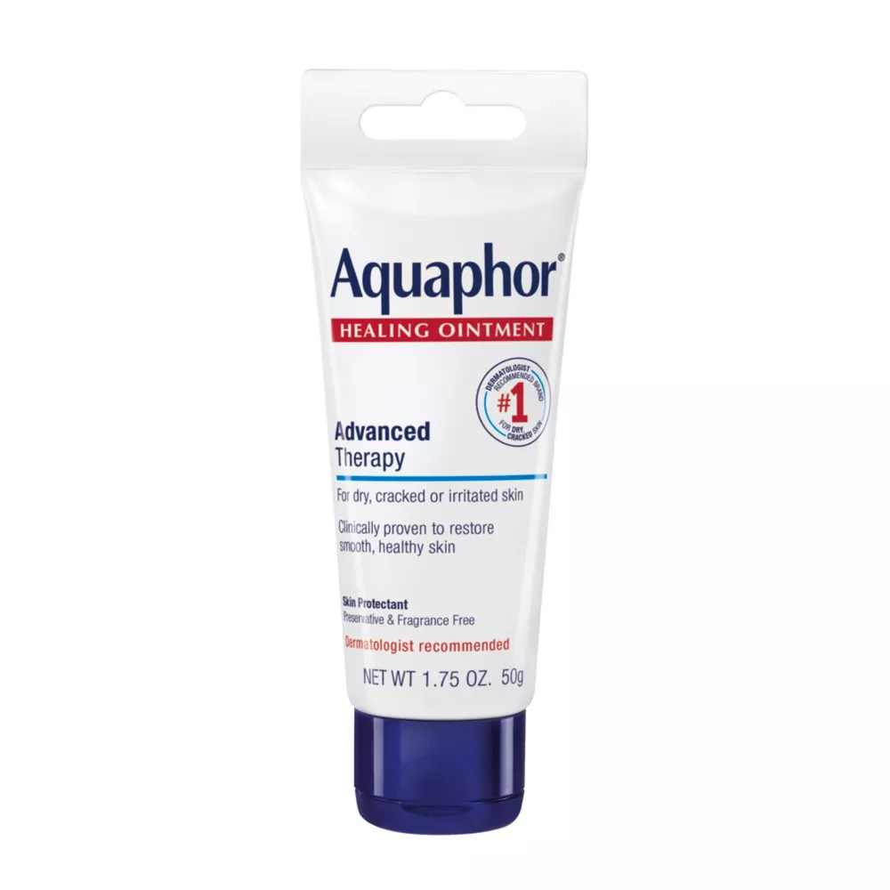 Aquaphor Healing Ointment Advanced Therapy For Dry, Cracked Or Irritated Skin, 1.75 Oz
