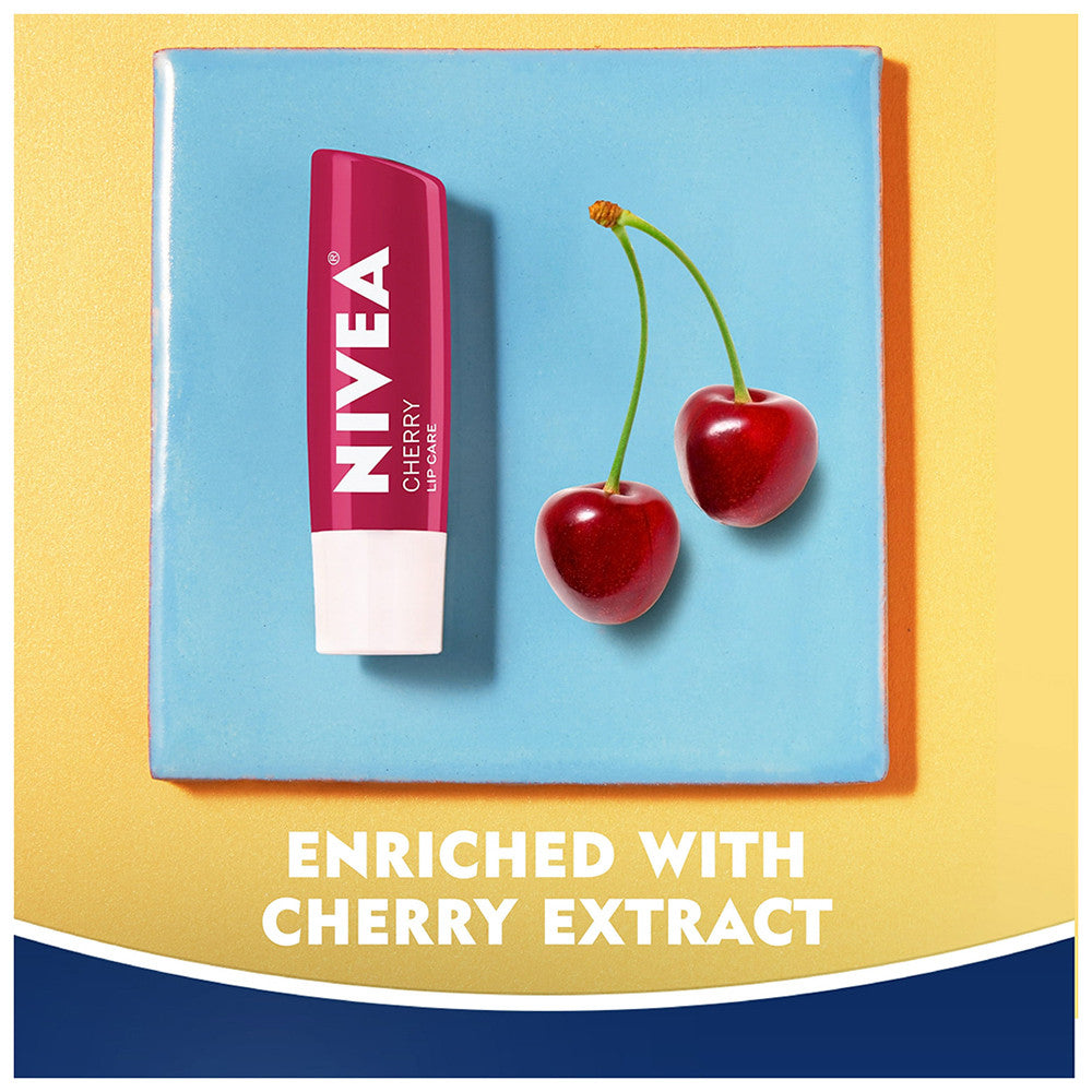 Nivea Cherry Lip Care, 0.17 Oz