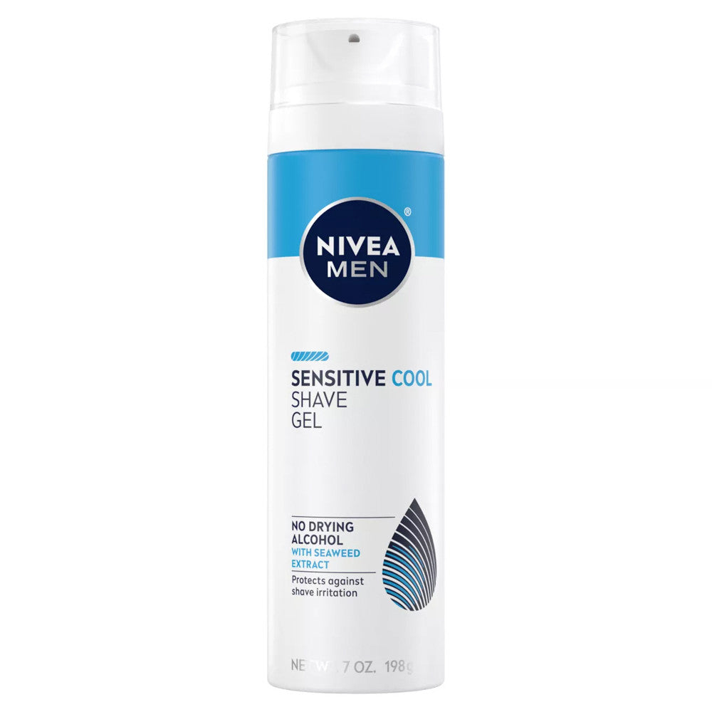 Nivea Men Cooling Shaving Gel, Sensitive Skin, 7 Oz