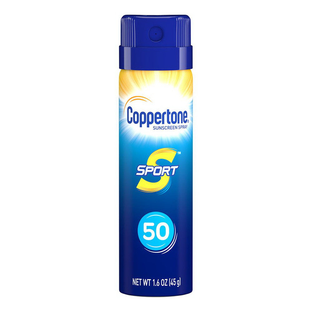 Coppertone Sport Sunscreen Spray, Spf 50 Spray Sunscreen, 1.6 Oz