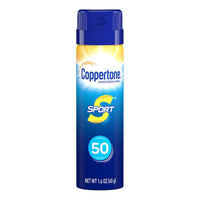 Coppertone Sport Sunscreen Spray, Spf 50 Spray Sunscreen, 1.6 Oz