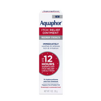 Aquaphor Itch Relief Ointment, 1% Hydrocortisone, 1 Oz