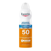 Eucerin Advanced Hydration Sunscreen Spray, Spf 50, 6 Oz