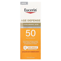 Eucerin Age Defense SPF 50 Face Sunscreen Lotion, 2.5 Oz