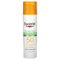 Eucerin Oil Control SPF 50 Sunscreen Lotion for Face, 2.5 Oz