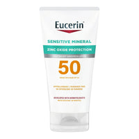 Eucerin Sensitive Mineral Broad Spectrum Lightweight Sunscreen Lotion, Spf 50, 4 Oz