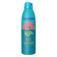Coppertone Kids Sunscreen Spray SPF 50, Water Resistant, 156 Gms