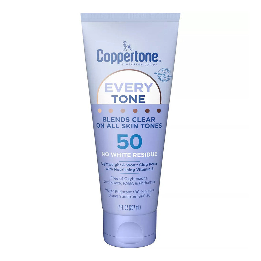 Coppertone Every Tone Sunscreen Lotion Spf 50, 270 Ml