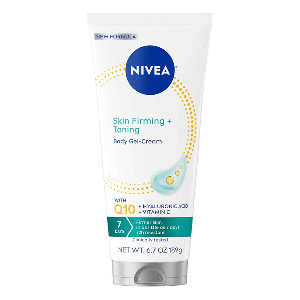 Nivea Q10 Plus Skin Firming and Toning Gel Cream, 6.7 Oz