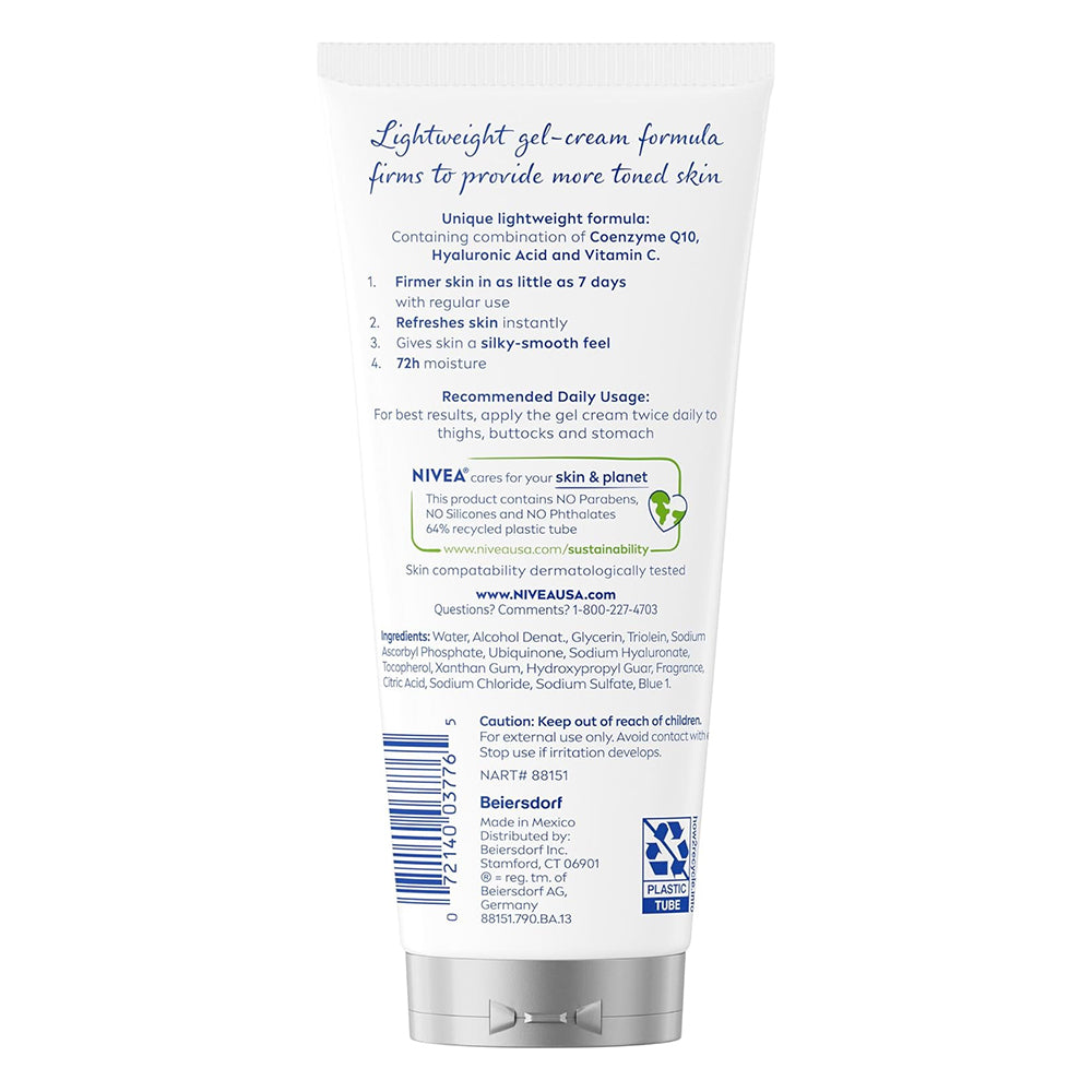 Nivea Q10 Plus Skin Firming and Toning Gel Cream, 6.7 Oz