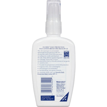 Eucerin Everyday Protection Face Lotion For Sensitive Skin, Spf 30 - 4 Oz