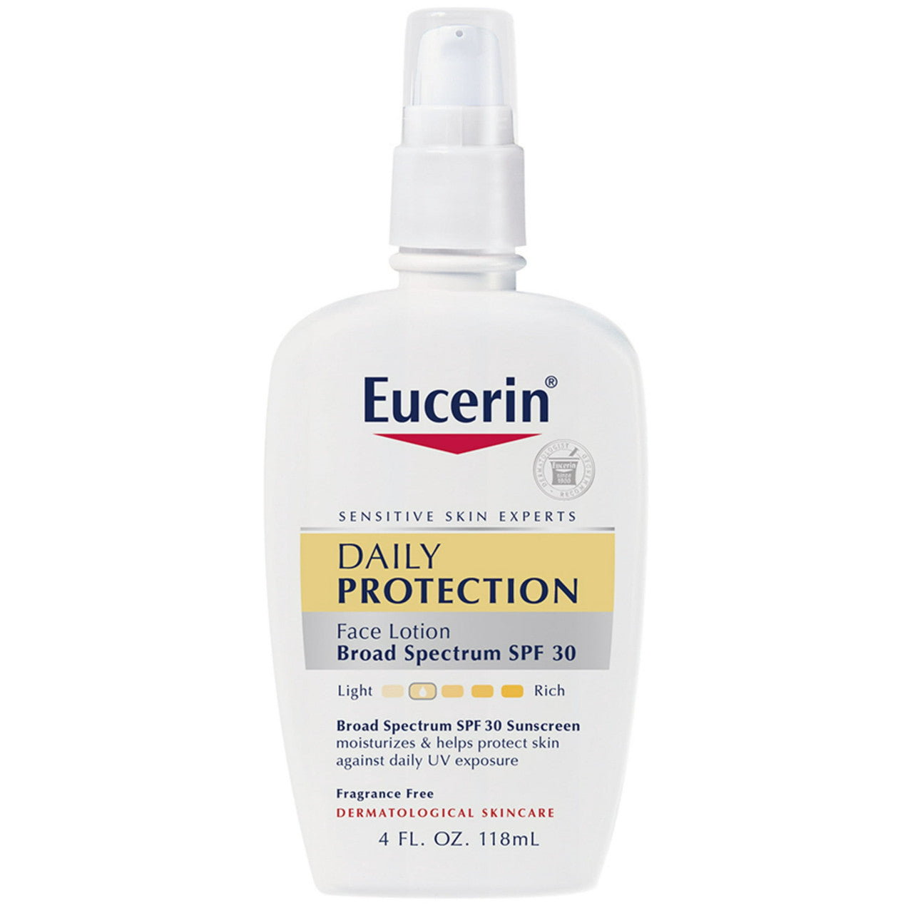 Eucerin Everyday Protection Face Lotion For Sensitive Skin, Spf 30 - 4 Oz