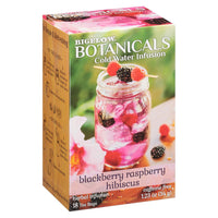 Bigelow Botanicals Cold Water Infusion, Blackberry Raspberry Hibiscus Tea Bags, 18 Ea