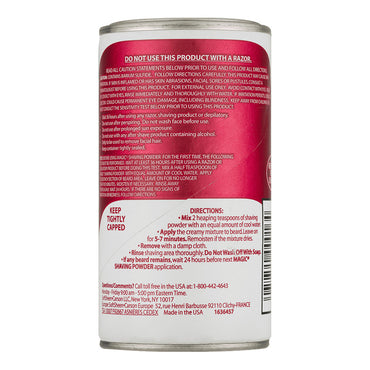 Magic Shave Softsheen Carson Extra Strength Shaving Powder, Red, 5 Oz