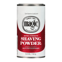 Magic Shave Softsheen Carson Extra Strength Shaving Powder, Red, 5 Oz
