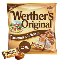 Werthers Original Hard Candy Bags, Caramel Coffee By Storck - 5.5 Oz