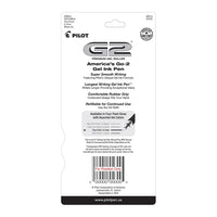 Pilot G2 Premium Gel Roller Pens, Fine Point 0.7 mm, Black Ink, 5 Ea