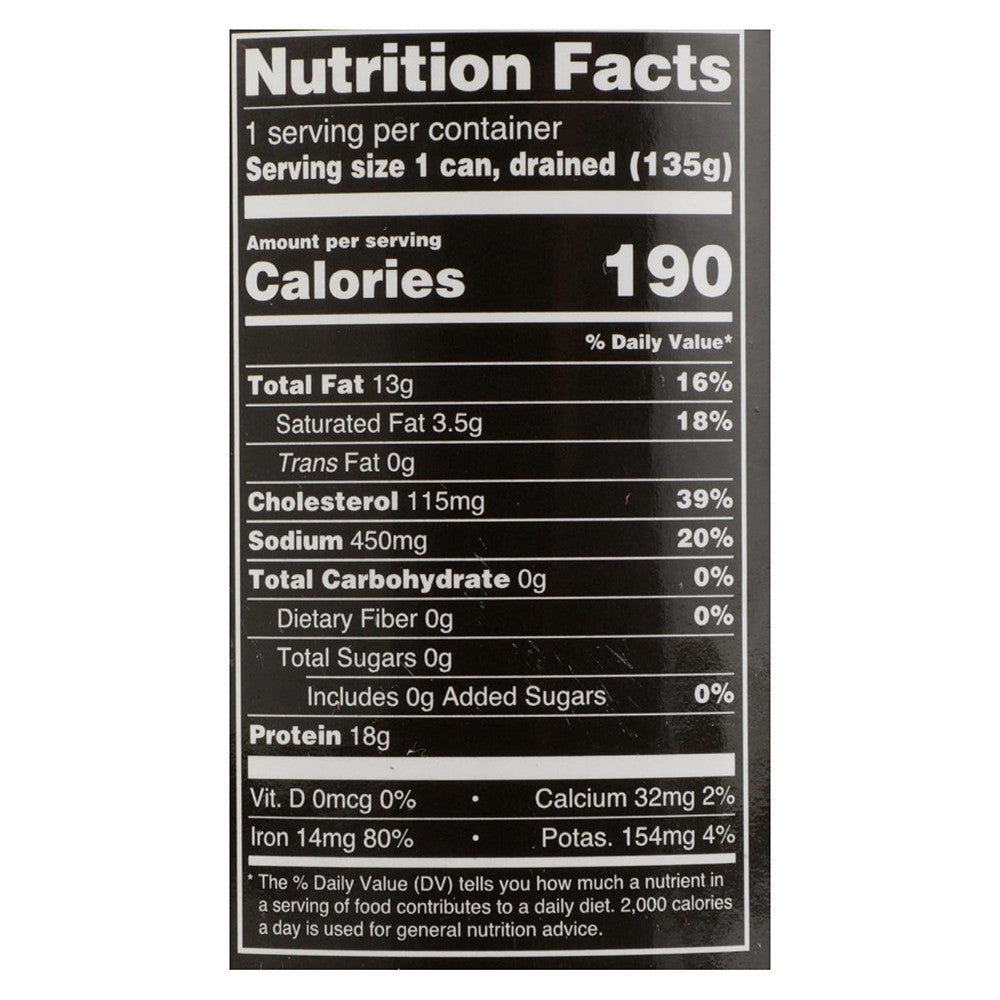 Crown Prince Natural Whole Oysters, 8 Oz