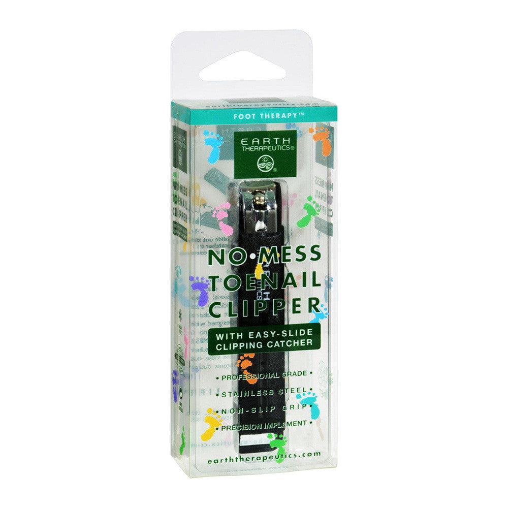 Earth Therapeutics Toenail Clipper With Catcher, 1 Ea